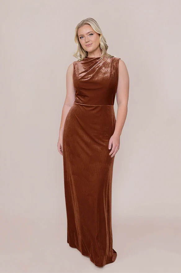 Diana Velvet Dress | Made To Order - Image 23