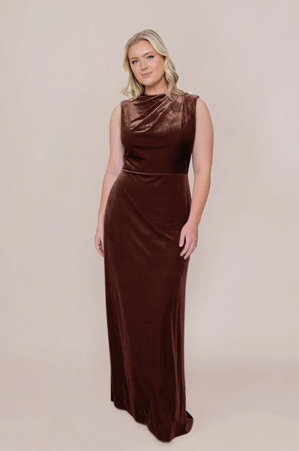 Diana Velvet Dress | Made To Order - Image 27