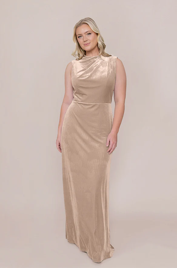 Diana Velvet Dress | Made To Order - Image 8