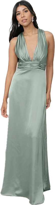 Dylan Satin Dress | Made To Order - Image 151