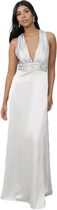 Dylan Satin Dress | Made To Order - Image 159