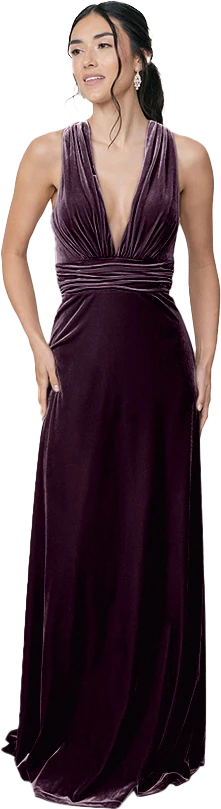 Dylan Velvet Dress | Made To Order - Image 22