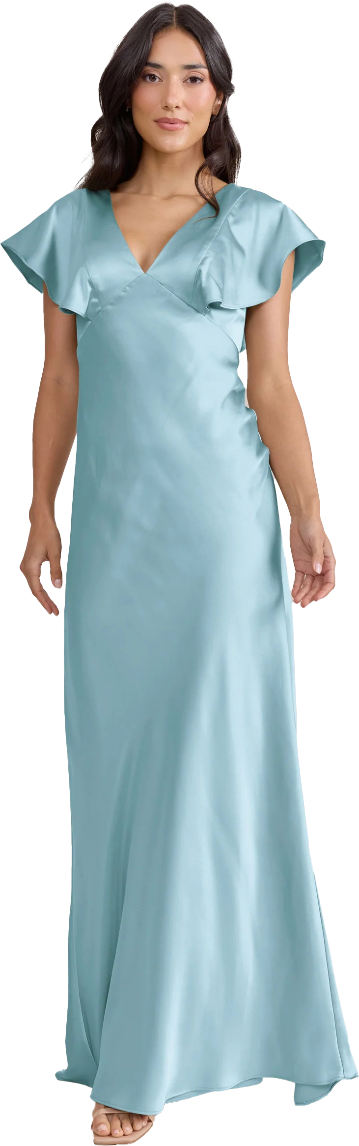 Eden Satin Dress | Made To Order - Image 129