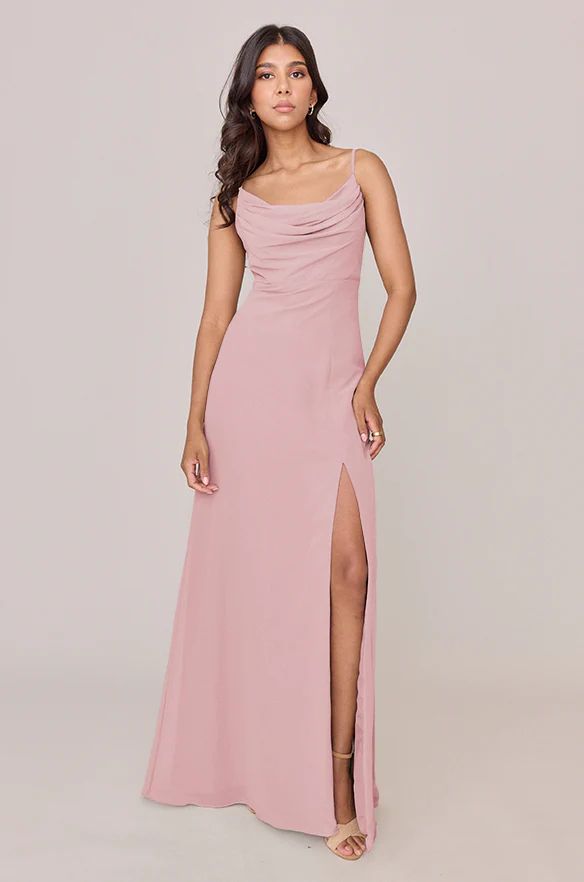 Ember Chiffon Dress | Made To Order - Image 54