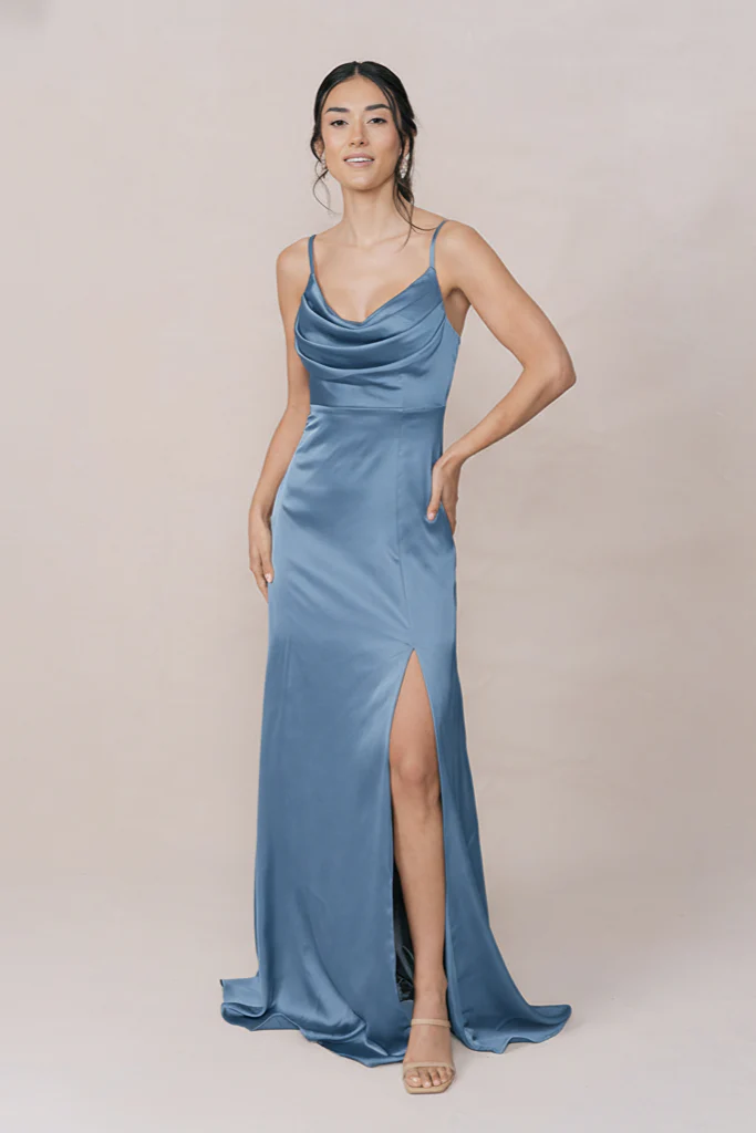 Ember Satin Dress | Made To Order - Image 159