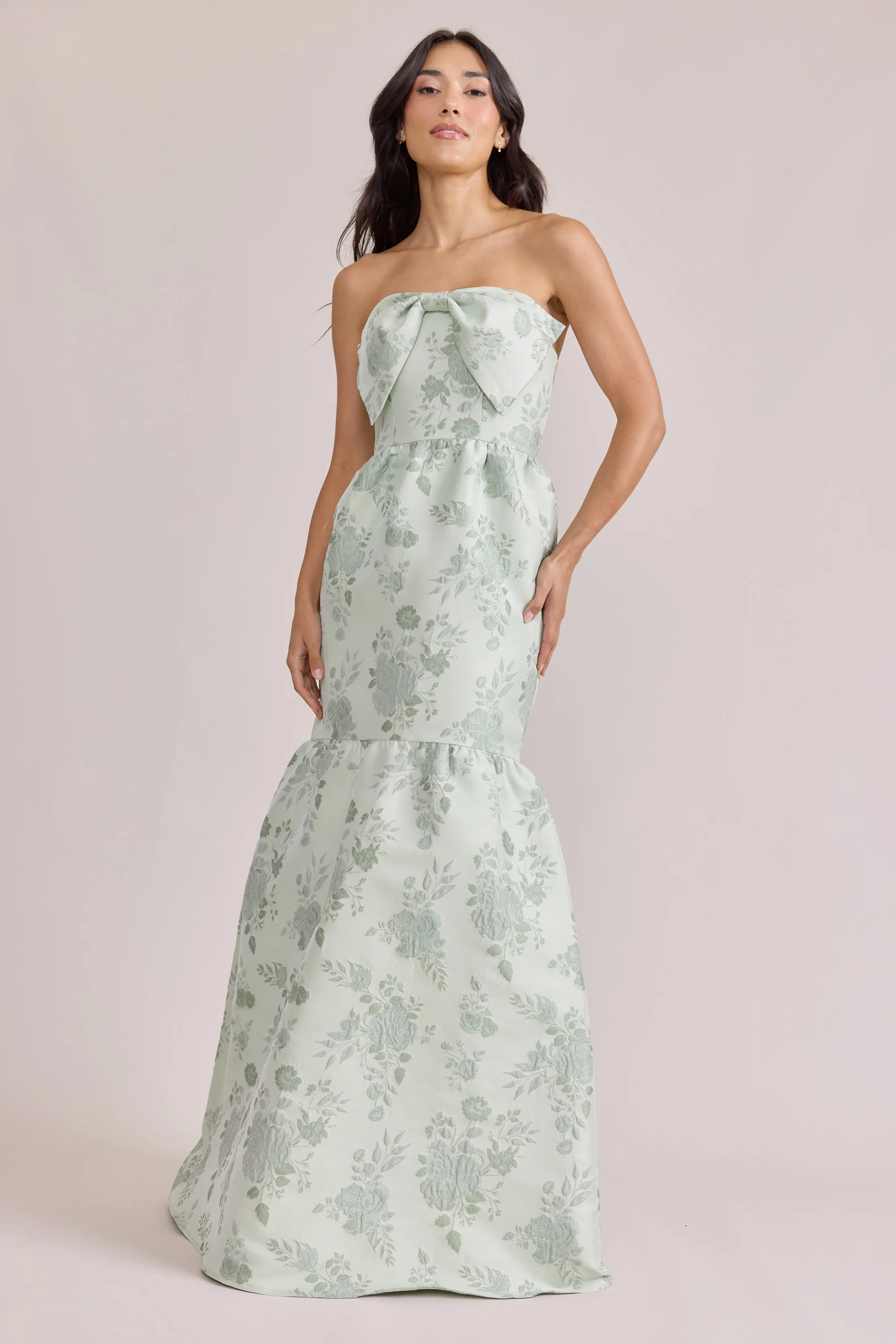 Esme Jacquard Dress | Made To Order - Image 32