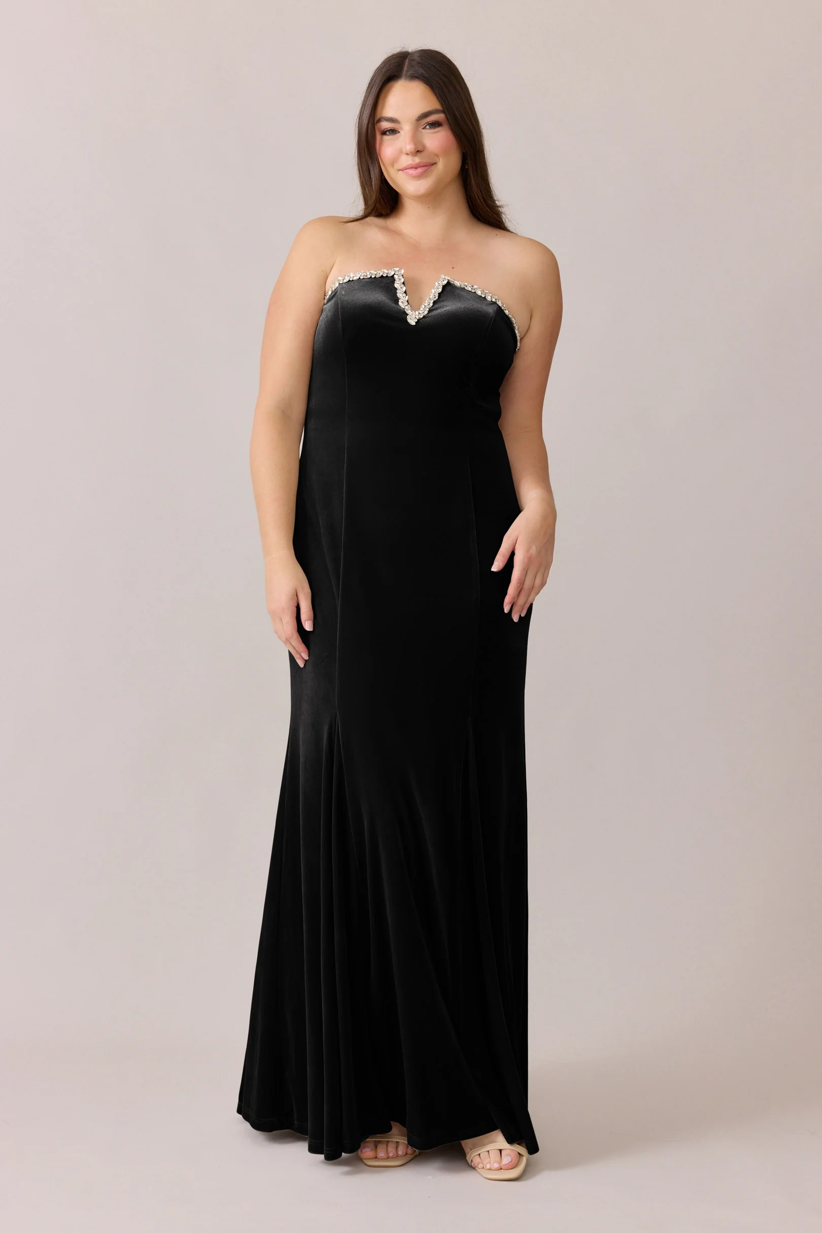 Estelle Luxe Velvet Dress | Made To Order - Image 17
