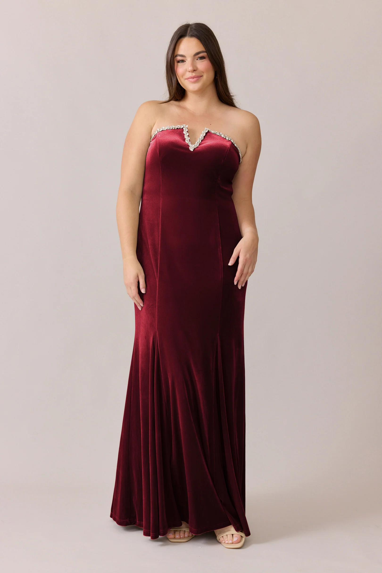 Estelle Luxe Velvet Dress | Made To Order - Image 25