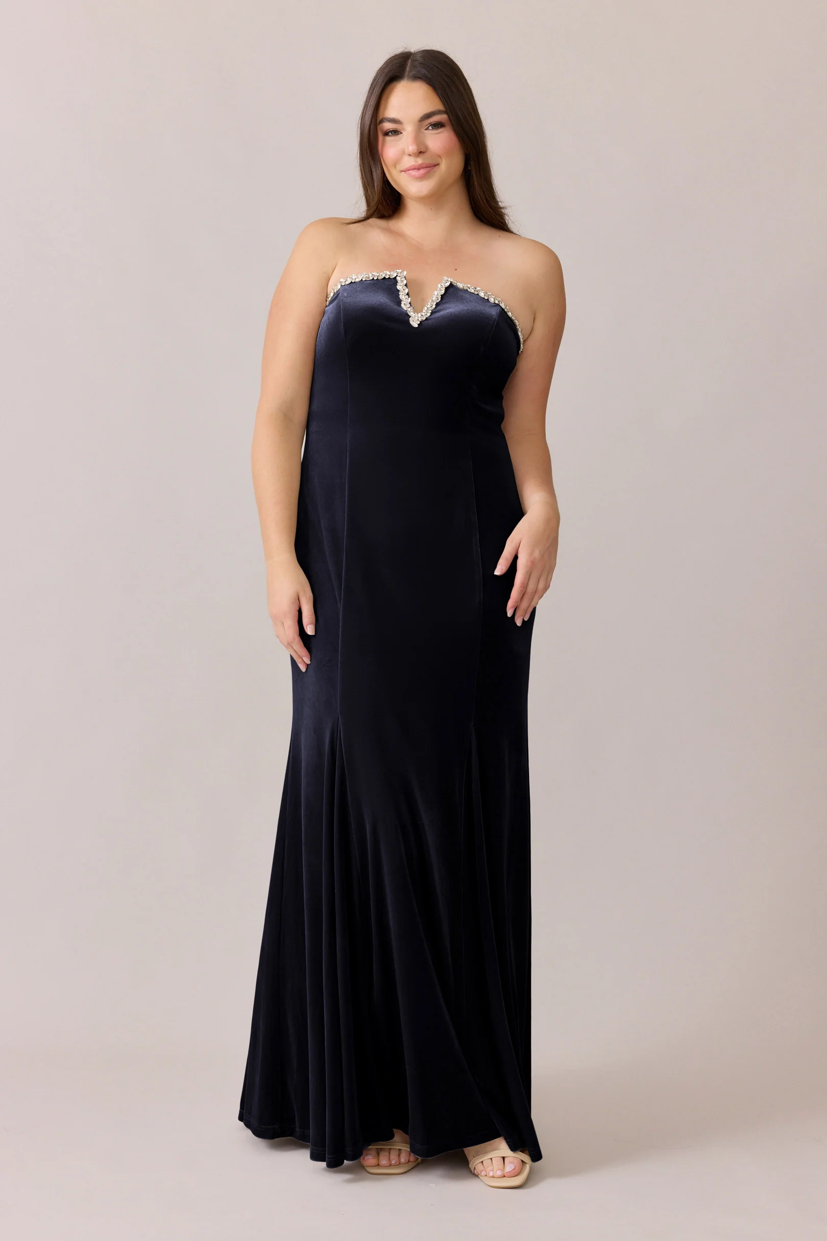 Estelle Luxe Velvet Dress | Made To Order - Image 32