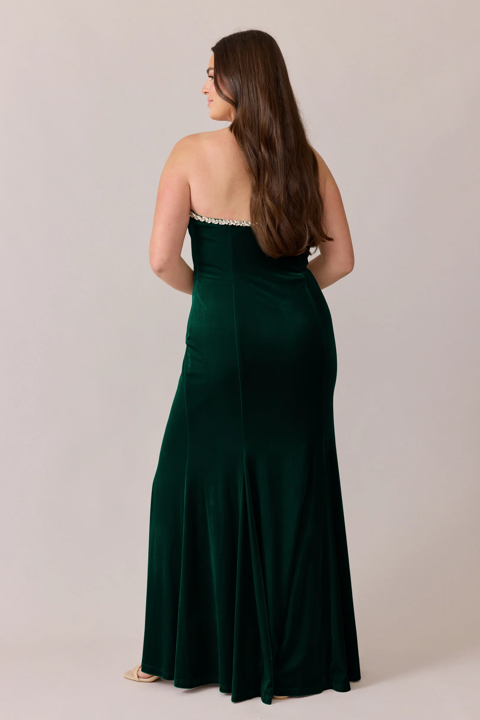 Estelle Luxe Velvet Dress | Made To Order - Image 8