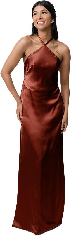 Everly Satin Dress | Made To Order - Image 105