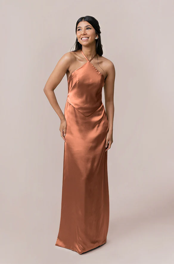 Everly Satin Dress | Made To Order - Image 12