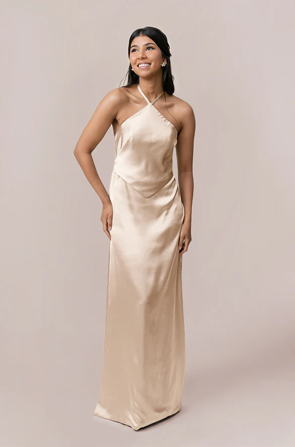 Everly Satin Dress | Made To Order - Image 17