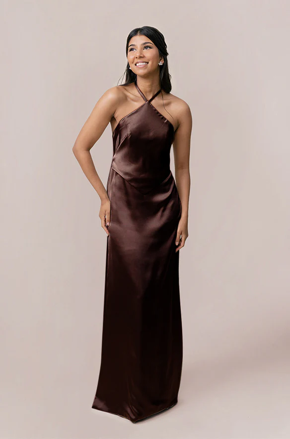 Everly Satin Dress | Made To Order - Image 23