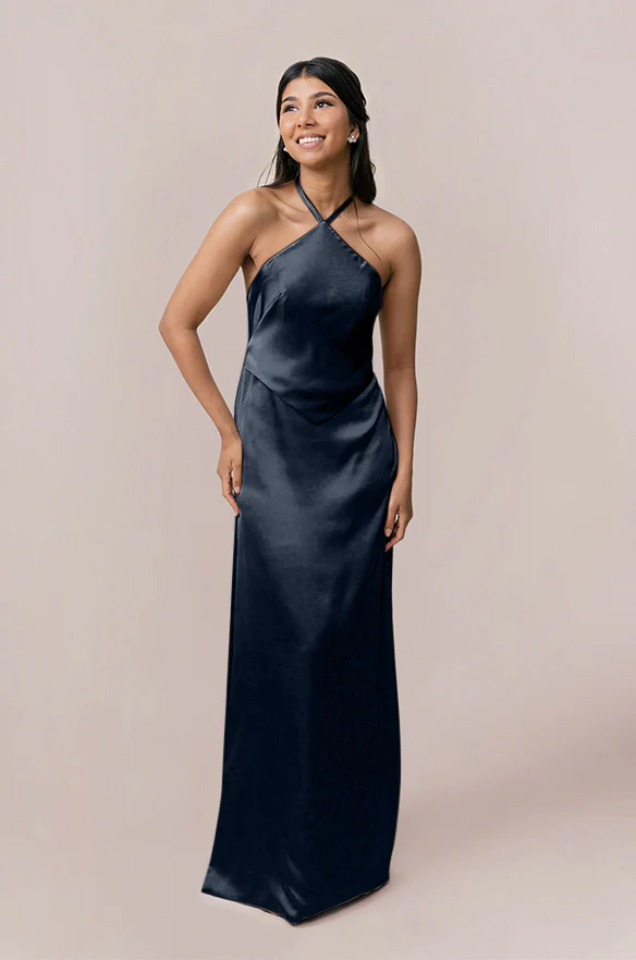 Everly Satin Dress | Made To Order - Image 25