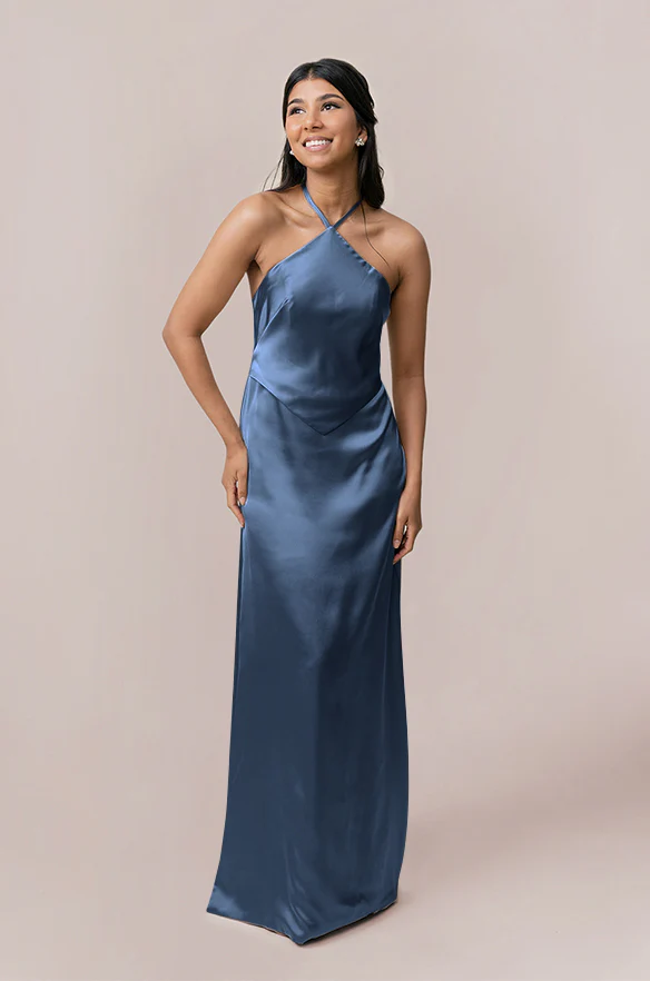 Everly Satin Dress | Made To Order - Image 27