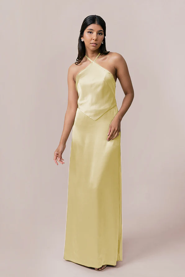Everly Satin Dress | Made To Order - Image 31