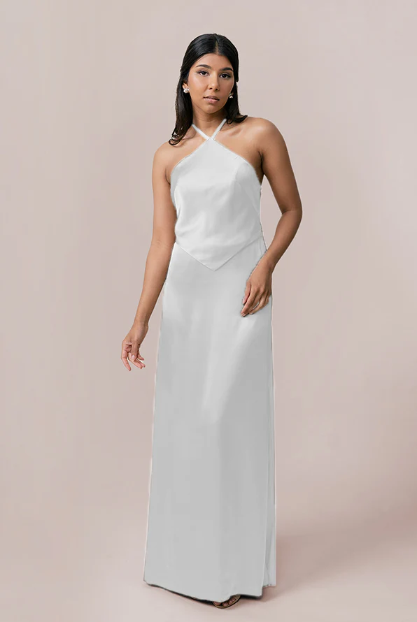 Everly Satin Dress | Made To Order - Image 34