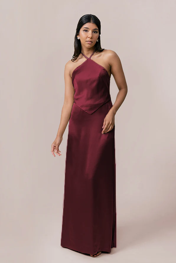 Everly Satin Dress | Made To Order - Image 48
