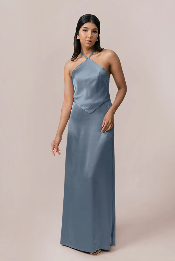 Everly Satin Dress | Made To Order - Image 52
