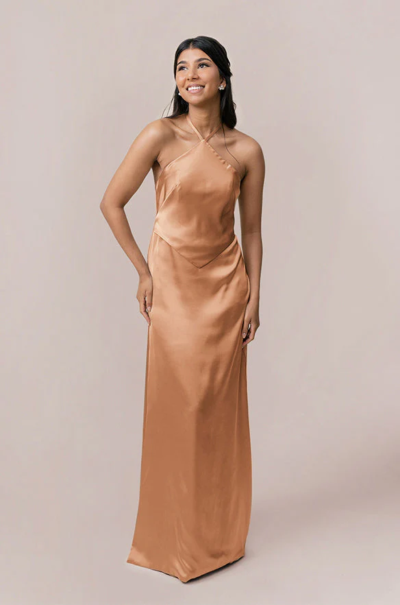 Everly Satin Dress | Made To Order - Image 61
