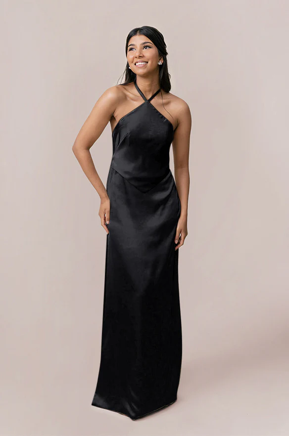 Everly Satin Dress | Made To Order - Image 9