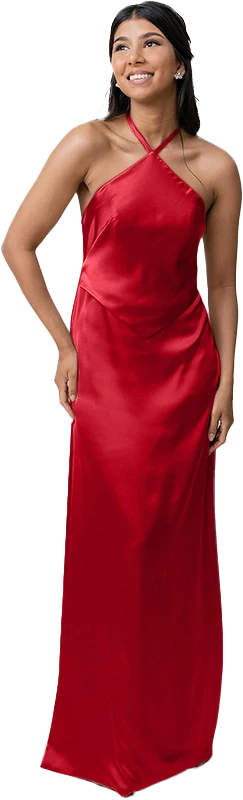 Everly Satin Dress | Made To Order - Image 93