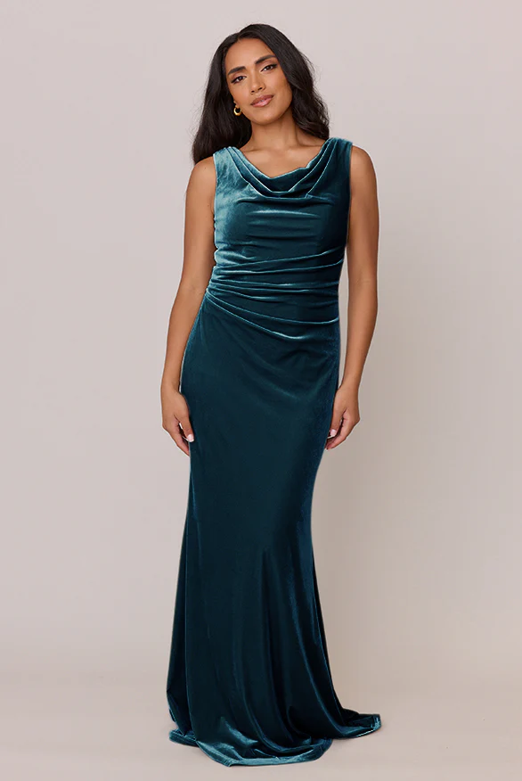 Faith Velvet Dress | Made To Order - Image 16