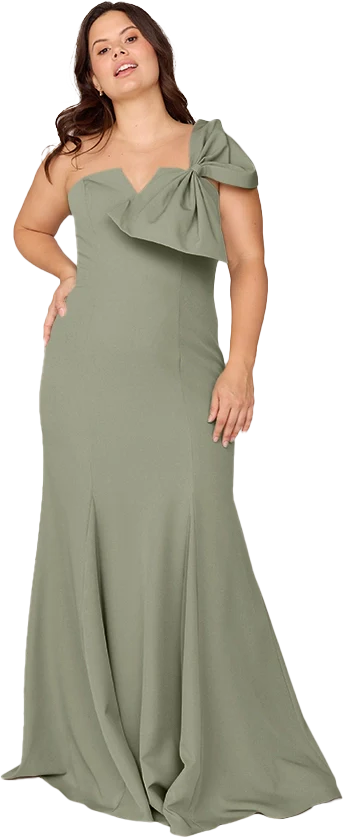 Faye Crepe Dress | Made To Order - Image 29