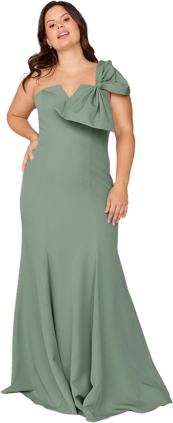 Faye Crepe Dress | Made To Order - Image 39