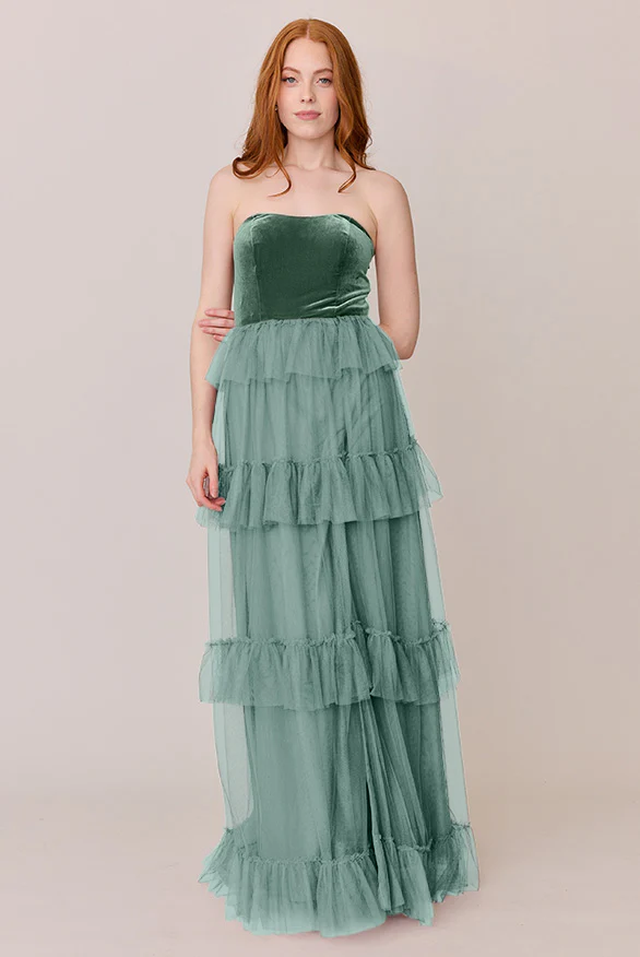 Frankie Convertible Velvet + Tulle Dress | Made To Order - Image 23