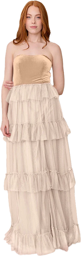 Frankie Convertible Velvet + Tulle Dress | Made To Order - Image 41