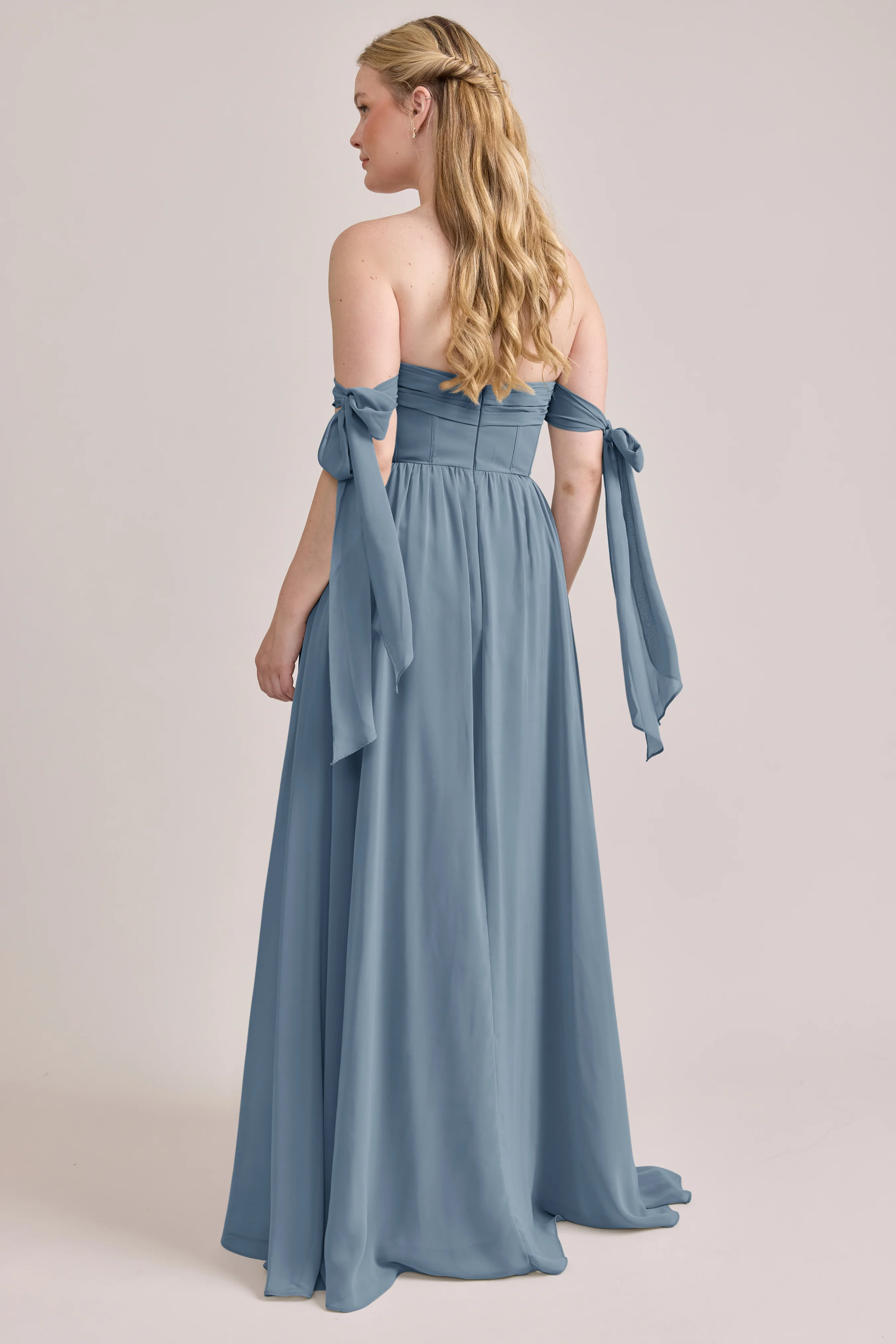 Genevieve Convertible Chiffon Dress | Made To Order - Image 48