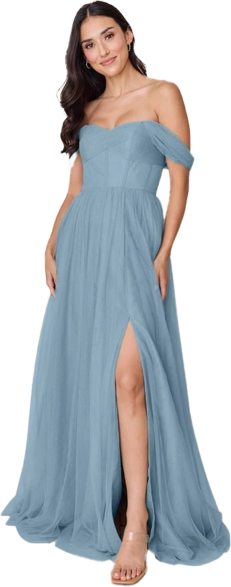Genevieve Convertible Tulle Dress | Made To Order - Image 90