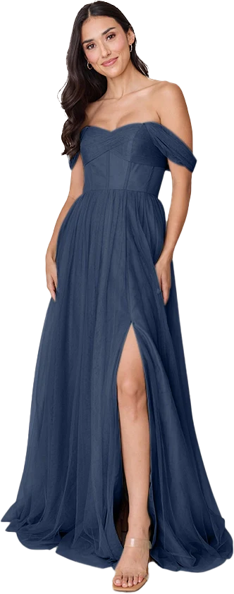 Genevieve Convertible Tulle Dress | Made To Order - Image 96