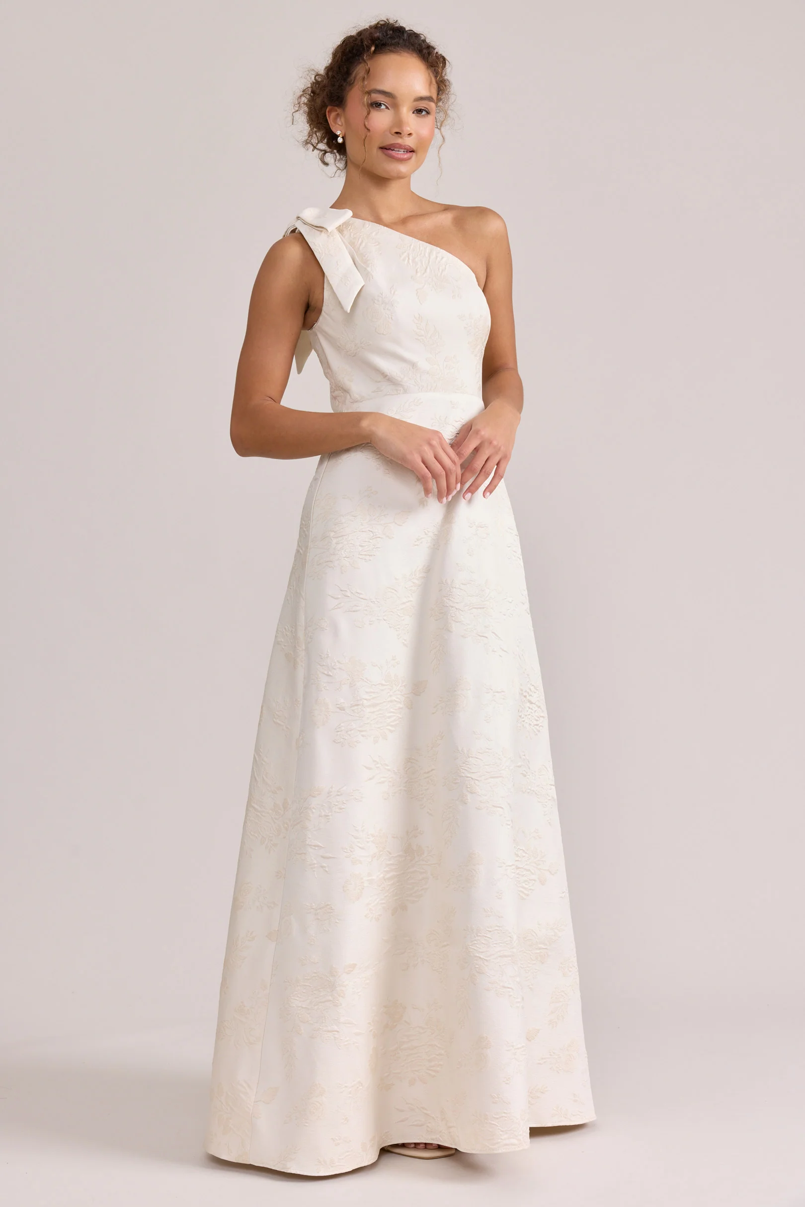 Georgina Jacquard Dress | Made To Order - Image 11