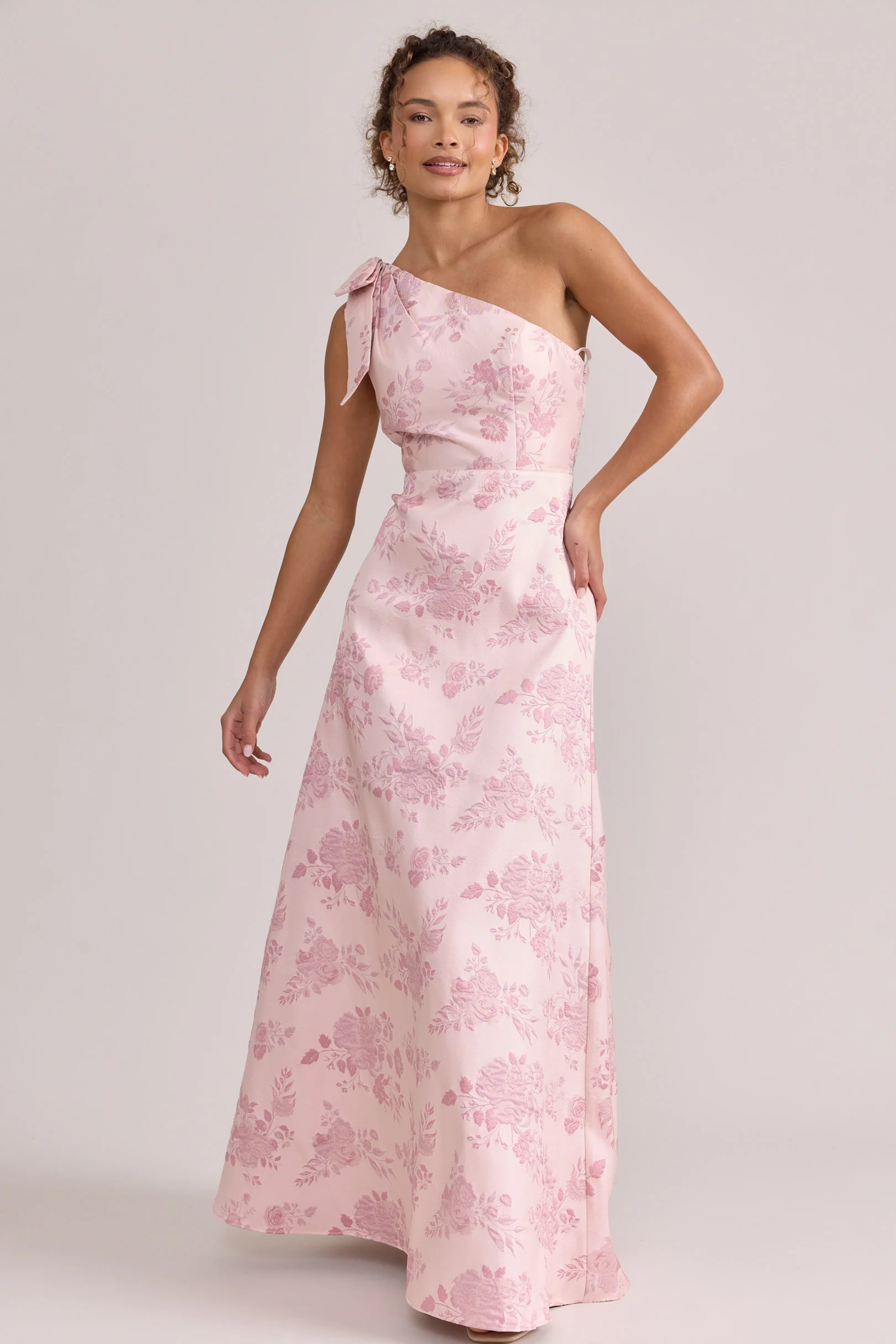 Georgina Jacquard Dress | Made To Order - Image 19