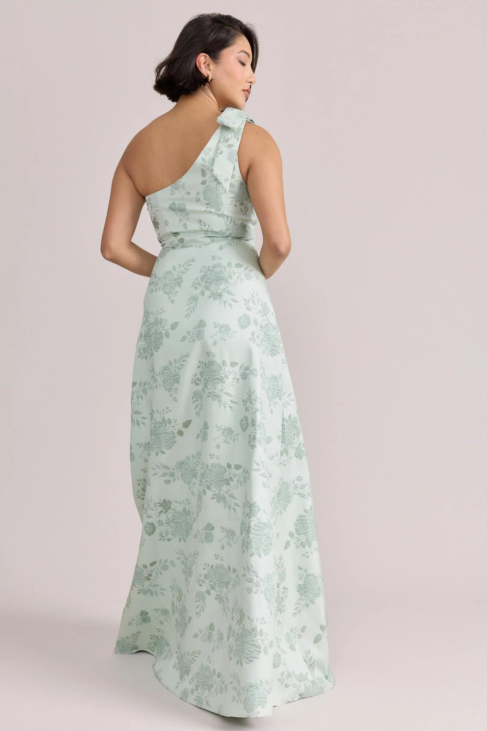 Georgina Jacquard Dress | Made To Order - Image 23