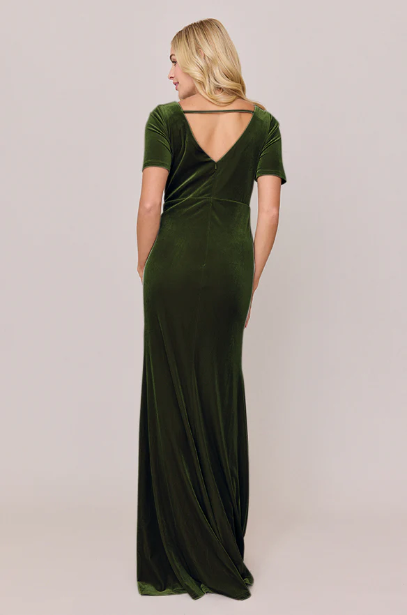 Giselle Velvet Dress | Made To Order - Image 35