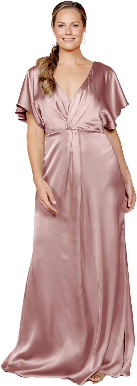 Gwen Satin Dress | Made To Order - Image 150