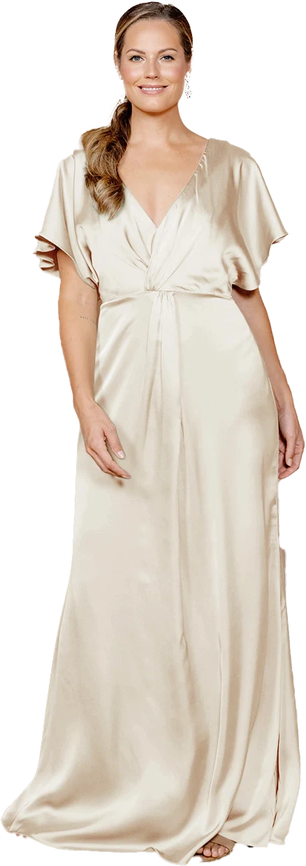Gwen Satin Dress | Made To Order - Image 154