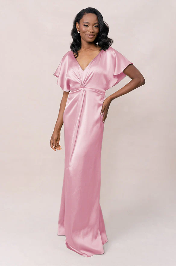Gwen Satin Dress | Made To Order - Image 158