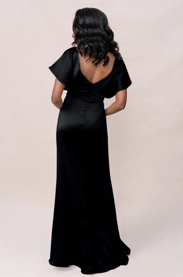 Gwen Satin Dress | Made To Order - Image 61
