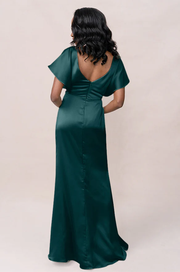 Gwen Satin Dress | Made To Order - Image 71