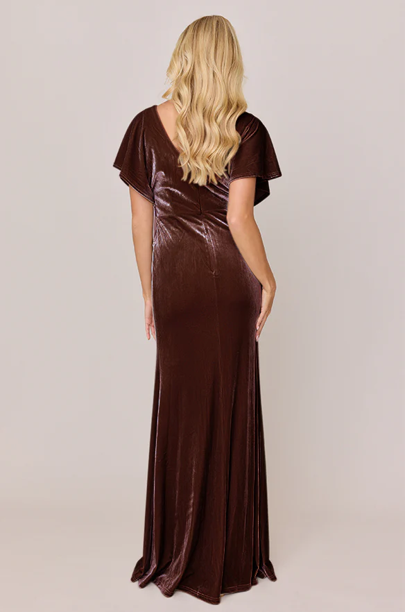 Gwen Velvet Dress | Made To Order - Image 31