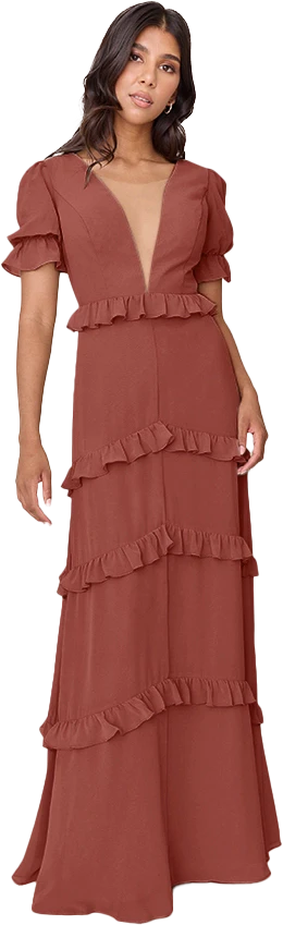 Harley Chiffon Dress | Made To Order - Image 111