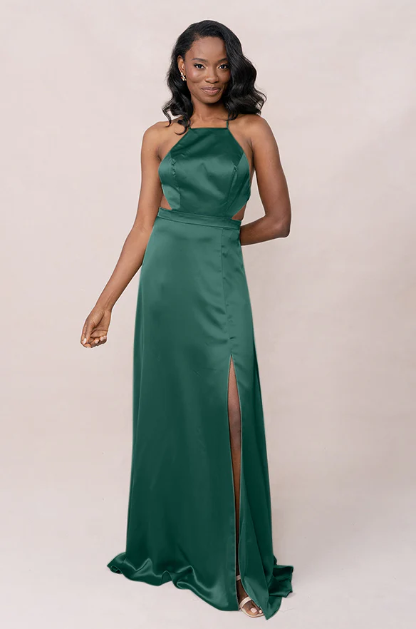 Haven Satin Dress | Made To Order - Image 83