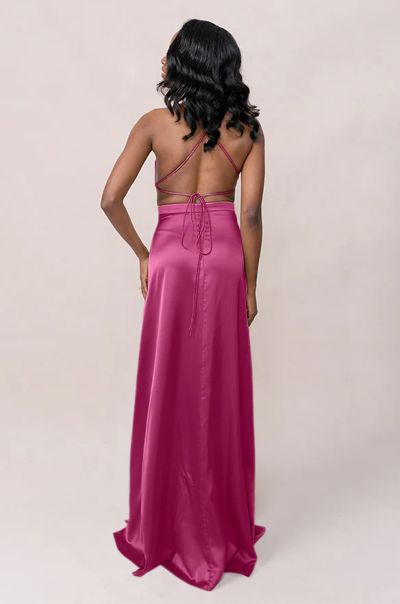 Haven Satin Dress | Made To Order - Image 90