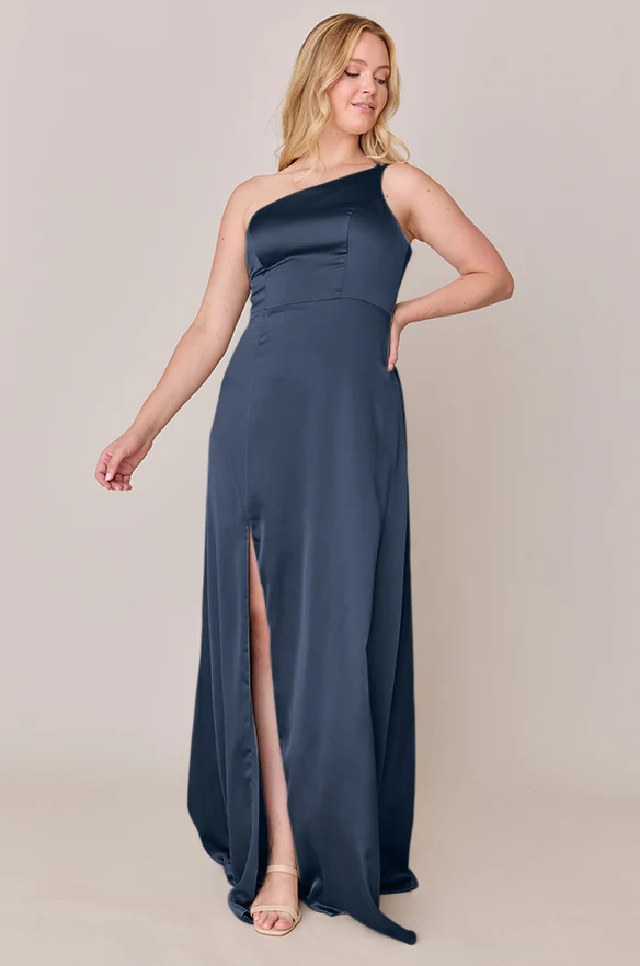 Inez Satin Dress | Made To Order - Image 140