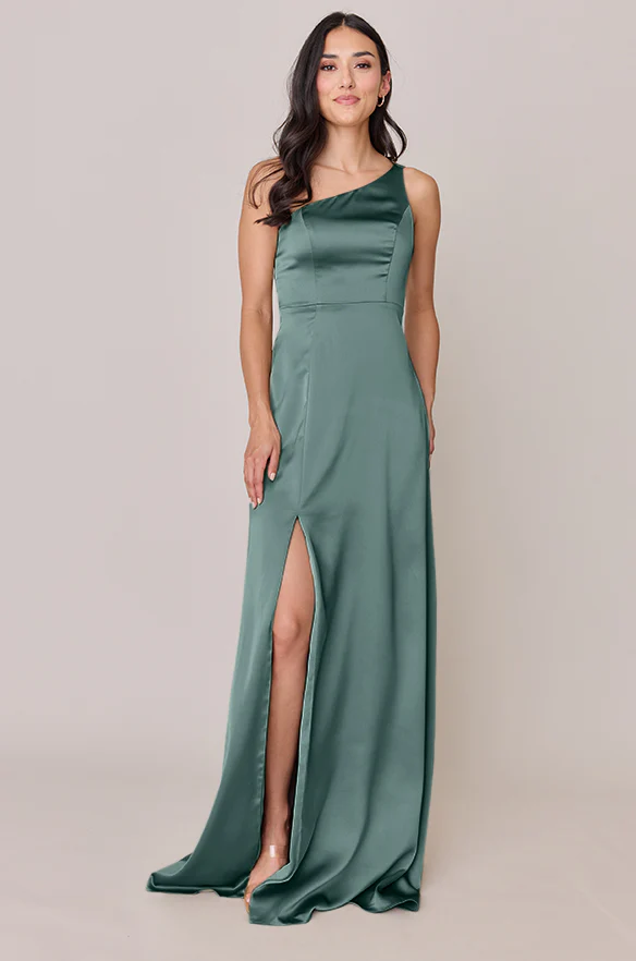 Inez Satin Dress | Made To Order - Image 144
